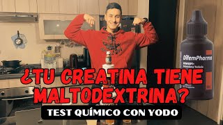 TU CREATINA TIENE MALTODEXTRINA ¿COMO SABER [upl. by Wyn]