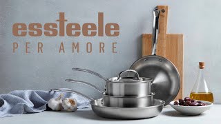 Essteele Per Amore  A lifetime of perfect cooking results [upl. by Llerrot91]