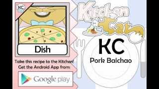 Pork Balchao  Kitchen Cat [upl. by Berthoud]