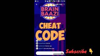 BRAIN BAAZI CHEAT CODE FOR 13TH APRIL AT 900 PM  CHEAT CODE  WIN 1 LAKH 💰  Brainbaazi [upl. by Oiram24]