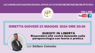 Quesiti in libertà con Stefano Colombo [upl. by Yeblehs]