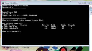 Como trocar DNS do modem speedtouch 510 V6  V4 [upl. by Crofton666]