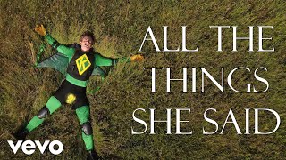 All The Things She Said  KiteMan Cover Official Music Video [upl. by Nauqad306]