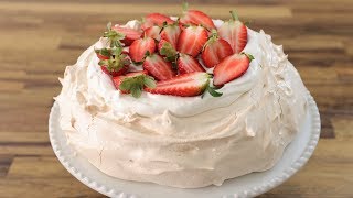 Pavlova Recipe  How to Make Pavlova [upl. by Lipman]