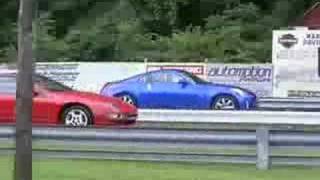 350Z vs 300ZX Twin Turbo [upl. by Adnalra]