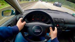 Audi A3 19 TDI 8L 2003 130 HP  German Autobahn Top Speed  Countryside Cruise POV [upl. by Wertheimer]