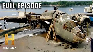 The Battle to Recover a WWII B25 Bomber  Mega Movers S1 E4  Full Episode [upl. by Saberio]