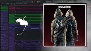 Alan Walker Sasha Alex Sloan  Hero Fl Studio Remake [upl. by Submuloc]