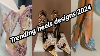 Trending Heels Designs 2024  Latest woman Heels Designs  Fashionabl  High Heels The Shoes Club [upl. by Noteek578]