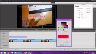 Adobe Premiere Elements 12 Titel und Text German [upl. by Nevaeh]