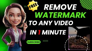 How to Remove Watermarks from Video and Images  Free Tool To Remove Logo 💯 [upl. by Gnilrets]