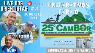 Live dos Orientistas 0624  preparativos para o CamBOr 2024 [upl. by Cutlerr647]