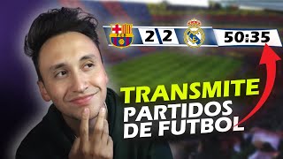 COMO PONER MARCADOR DE FUTBOL EN OBS l COMO TRANSMITIR PARTIDOS DE FUTBOL [upl. by Elwira926]