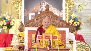 37th Kagyu Monlam His Eminence Gyaltsab Rinpoche Teaching 3rd Day [upl. by Temhem]