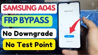 Samsung A04s Frp Bypass Unlock Tool  Erase Frp Without unlock tool No Download Mood [upl. by Ntisuj]