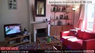 Recorrido virtual por un apartamento de 2 dormitorios amueblado en Montparnasse París [upl. by Gabbie]