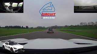 Mercedes AMG GTR Circuit Bresse Track [upl. by Krongold714]