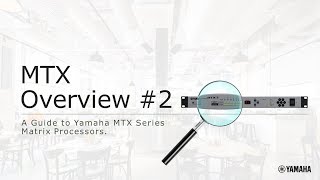 Yamaha MTXMRX MTX Overview 2 [upl. by Alehtse]