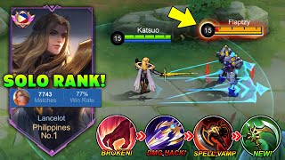 GLOBAL LANCELOT PERFECT FULL DAMAGE BUILD FOR 1 SHOT 2024 100 BROKEN [upl. by Naras212]