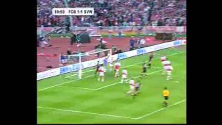 Bayern  Bremen 56 nE DFBPokalfinale 1999 [upl. by Devan391]