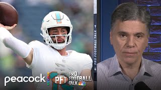 Dolphins QBs Giants special teams Raiders wanted more from Week 3  Pro Football Talk  NFL on NBC [upl. by Oletha986]