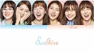 GFRIEND 여자친구 – SUNSHINE 나의 일기장 Lyrics Color Coded EngHanRom [upl. by Enitsenre]