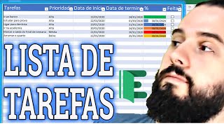 Como Fazer Sua Planilha de Atividade Semanal no Excel  Completo [upl. by Ojahtnamas]