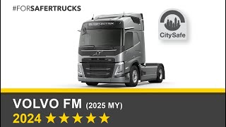 Euro NCAP Safety Tests of Volvo FM 2025 MY 2024 [upl. by Ayotal]