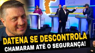 BASTIDORES Datena se descontrola e parte pra cima do Pablo Marçal no debate da Gazeta [upl. by Romine]