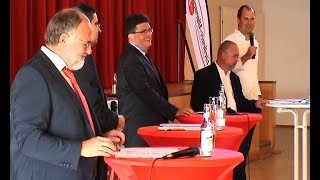 Pohlheimer Bürgermeisterkandidaten bei GAZPodiumsdiskussion [upl. by Neeloj]