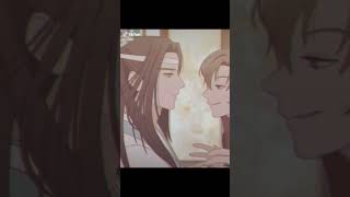 Lan Zhan Weiying Kissing  Lan WangJi Wei WuXain kissing [upl. by Ahsiym]