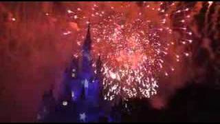 Disney World Wishes Fireworks Highlights [upl. by Nonnad]