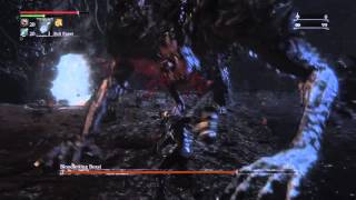 Bloodborne  Glitch in Bloodletting Beast battle [upl. by Lucias]