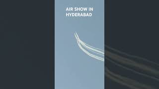 6 December 2024 Air show in Hyderabad airshow trending airforce show love [upl. by Troth364]