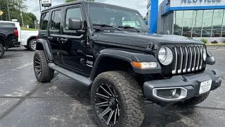 Auxiliary Battery Replacement 2019 Jeep Wrangler [upl. by Aleta702]