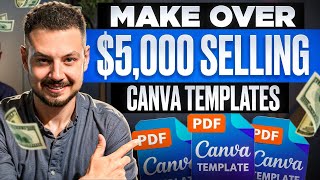 How I Earn 5000 by Selling CANVA Templates [upl. by Halas933]