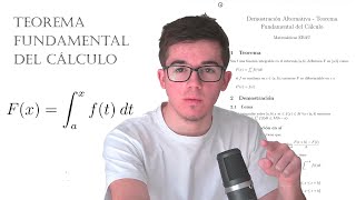 DEMOSTRACIÓN  Teorema Fundamental del Cálculo [upl. by Yejus766]