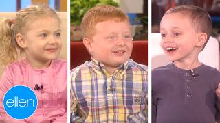 Staff Favorites Adorable Kids on the ‘Ellen’ Show [upl. by Helaine247]