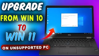 How to Upgrade From Windows 10 To Windows 11 On An Unsupported PC Without Data Loss2024 [upl. by Brier]