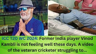 Vinod Kambli’s health is deteriorating viral video shows him struggling to walk [upl. by Kiran]