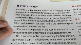 Placenta  hormones secreted by placenta  NEET prep  Tarangini GOSWAMI  umbilical cord [upl. by Bo]