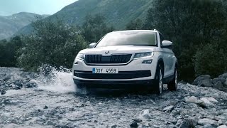 FAZFahrbericht Škoda Kodiaq Der Bär ist Groß [upl. by Reteid]