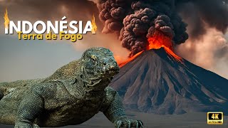 Indonésia Terra de Fogo documentary wildlife jungle volcano [upl. by Alisan232]