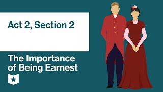 The Importance of Being Earnest by Oscar Wilde  Act 2 Section 1 [upl. by Hoag]