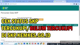 Cek SKP di website kemenkes online [upl. by Melvena162]