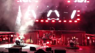 Fall Out Boy  Drum Solo Slayer JayZ Kanye West  MONUMENTOUR  Irvine 08 16 2014 [upl. by Zachery]