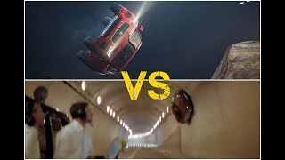 Jaguar E pace VS Mercedes Benz SLS Gravity Challenge Flip Test [upl. by Saduj351]