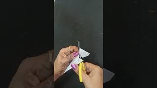 How to make cutting paper craft  how to make 3d shapes with paper [upl. by Angle]