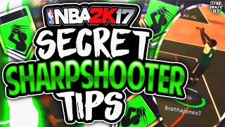 Secret Tips EVERY SHARPSHOOTER Should Know Pt 2  NBA 2K17 110 STROKE [upl. by Asseralc]