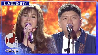 Regine Velasquez and Ferdinand Aragons heartfelt quotDi Sinasadyaquot performance  ASAP [upl. by Ayerdna]